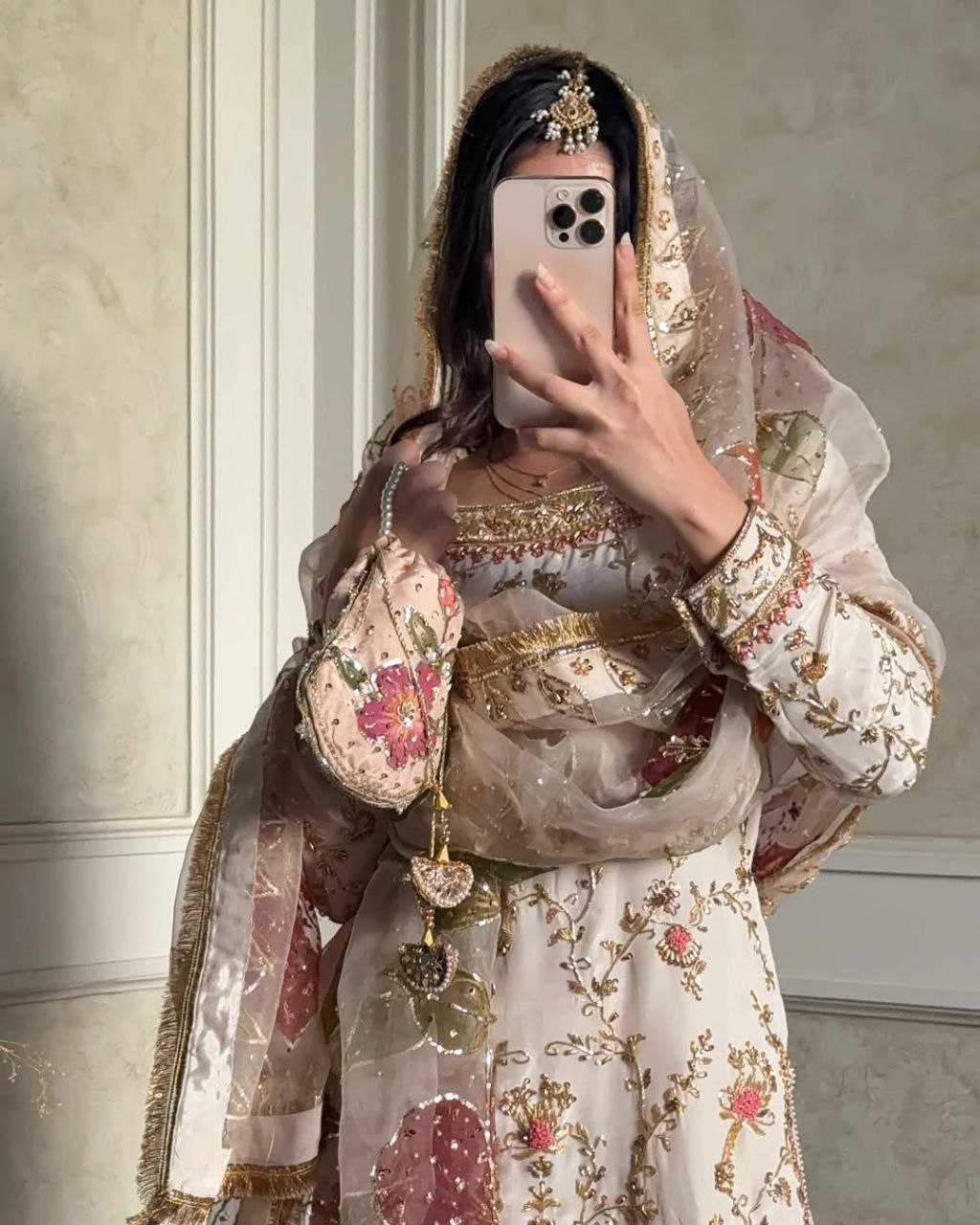 Designer Chinon Sequence Embroidered Suit Set | Fully Stitched 3-Piece Partywear